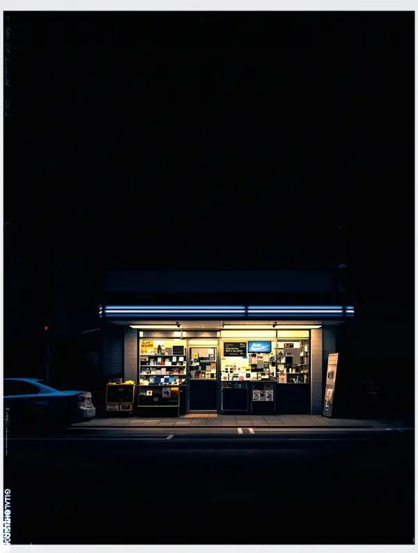 晚风便利店 - 黄果漫剧主页 都市治愈 短剧封面